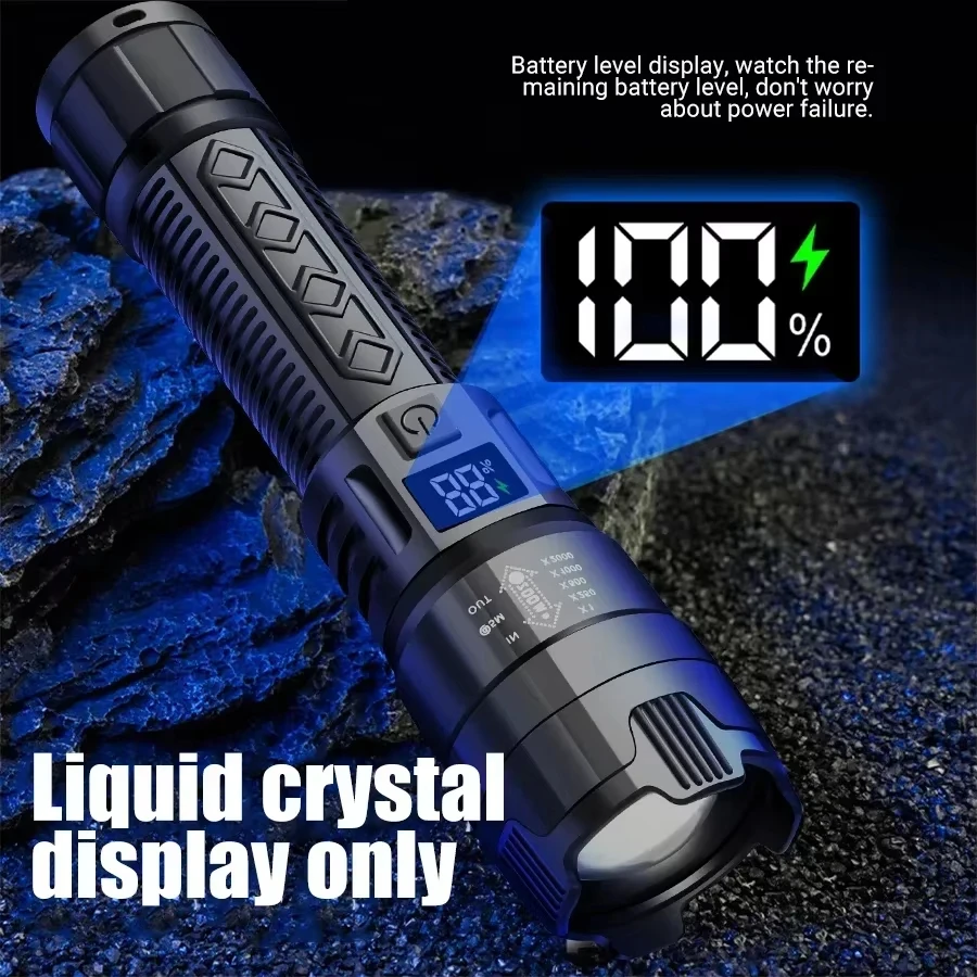 Tactical LED Flashlight 2000LM - огляд і ціна Outdoor Adventure Trips