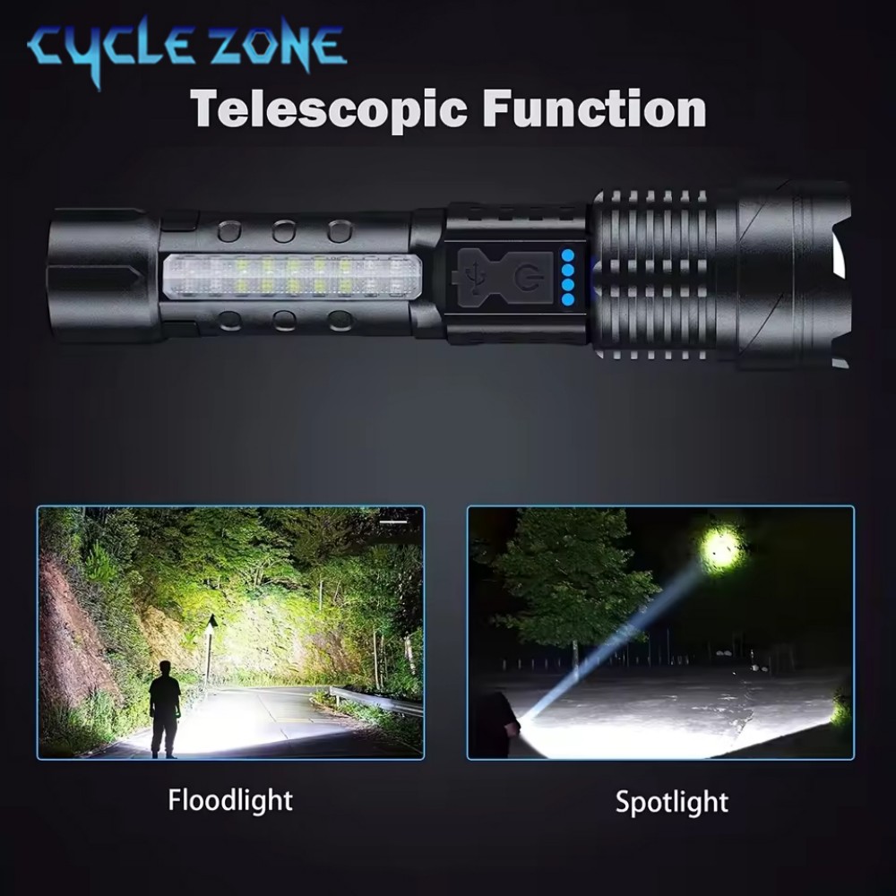 XHP50 Flashlight Zoomable Flas - огляд і ціна Outdoor Adventure Zone