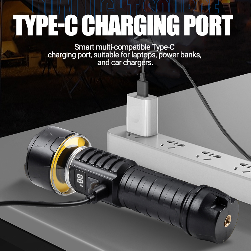 COB LED Flashlight Rechargeabl - огляд і ціна Outdoor Adventure Trips