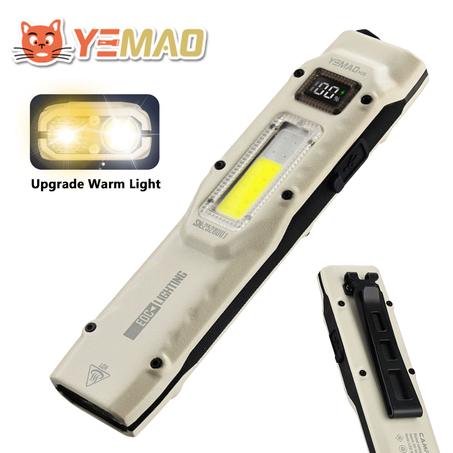 YEMAO M28 Super Bright EDC Fla - огляд і ціна Outdoor Adventure Trips