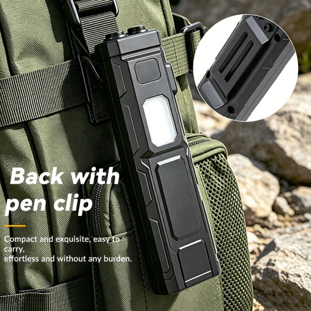 COB LED EDC Flashlight Pen‑Cli - огляд і ціна Outdoor Adventure Trips