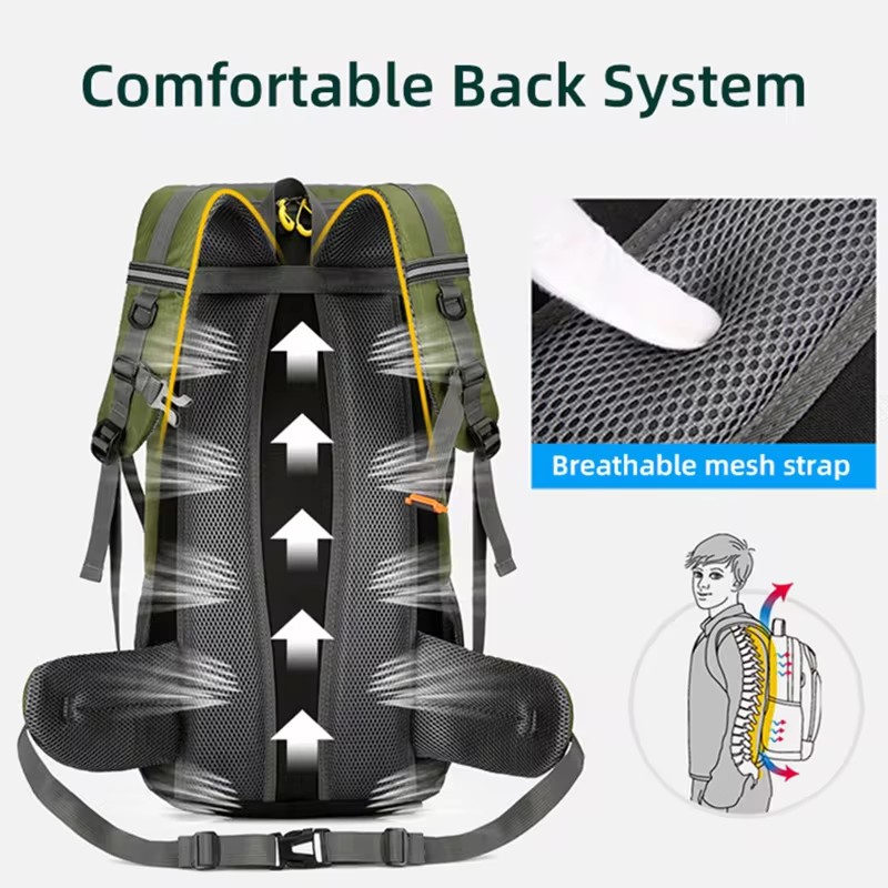 50L Large Capacity Waterproof  - огляд і ціна Outdoor Adventure Backpack