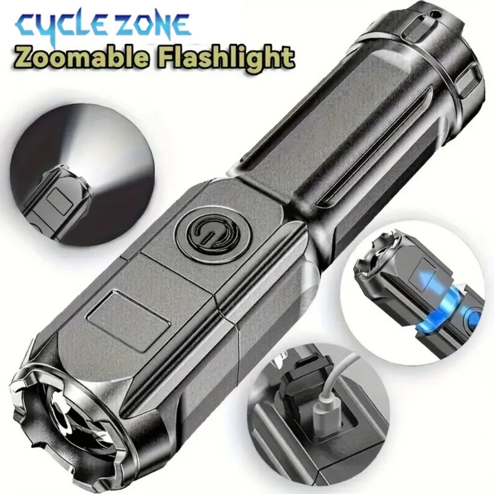Portable LED Flashlight USB Re - огляд і ціна Outdoor Adventure Zone